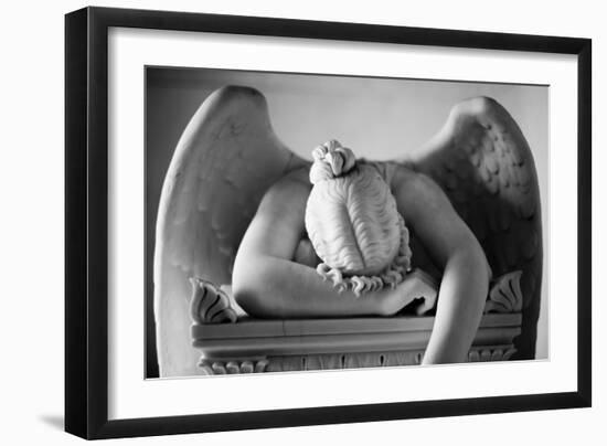 Weeping Angel 2-John Gusky-Framed Photographic Print