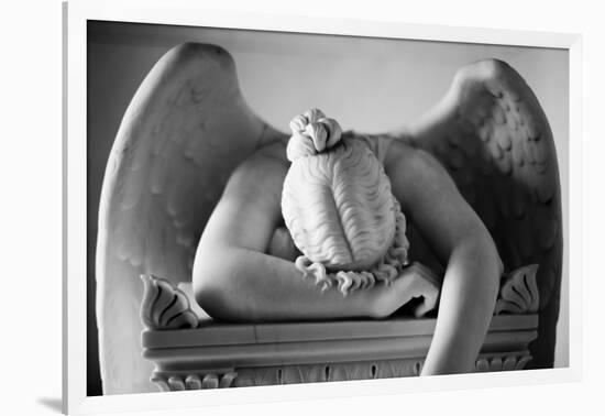 Weeping Angel 2-John Gusky-Framed Photographic Print