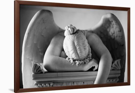 Weeping Angel 2-John Gusky-Framed Photographic Print