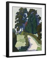 Weeping Ash, 1923-Robert Bevan-Framed Giclee Print