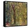 Weeping Willow, 1918-19-Claude Monet-Framed Stretched Canvas