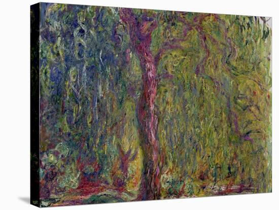 Weeping Willow, 1918-19-Claude Monet-Stretched Canvas