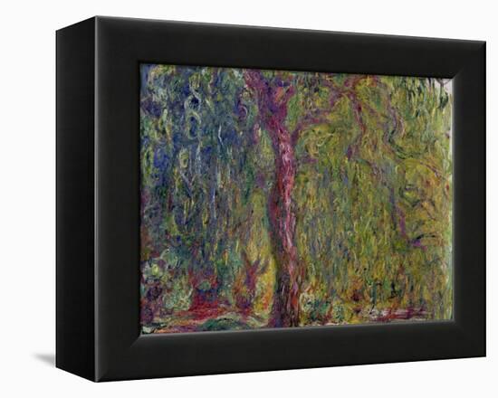 Weeping Willow, 1918-19-Claude Monet-Framed Stretched Canvas