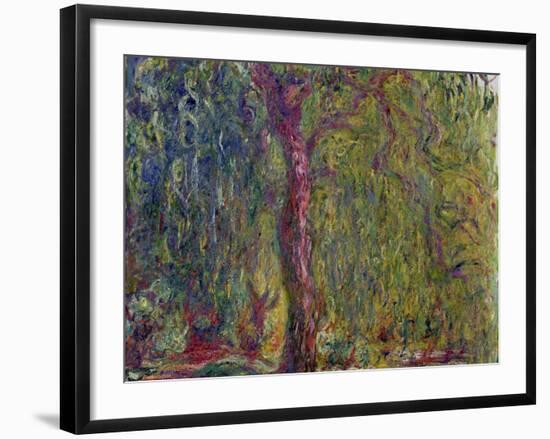 Weeping Willow, 1918-19-Claude Monet-Framed Giclee Print