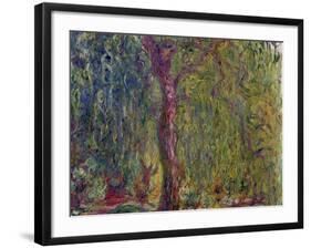 Weeping Willow, 1918-19-Claude Monet-Framed Giclee Print