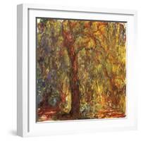 Weeping Willow, 1919-Claude Monet-Framed Giclee Print