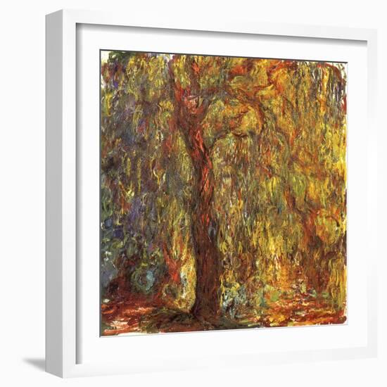 Weeping Willow, 1919-Claude Monet-Framed Giclee Print