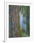 Weeping Willow and the Waterlily Pond, 1916-19 (Detail)-Claude Monet-Framed Giclee Print