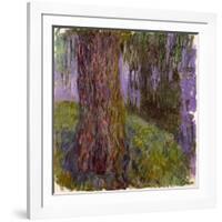 Weeping Willow and the Waterlily Pond, 1916-19-Claude Monet-Framed Giclee Print