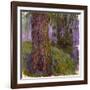 Weeping Willow and the Waterlily Pond, 1916-19-Claude Monet-Framed Giclee Print