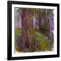 Weeping Willow and the Waterlily Pond, 1916-19-Claude Monet-Framed Giclee Print