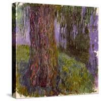 Weeping Willow and the Waterlily Pond, 1916-19-Claude Monet-Stretched Canvas