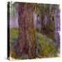 Weeping Willow and the Waterlily Pond, 1916-19-Claude Monet-Stretched Canvas