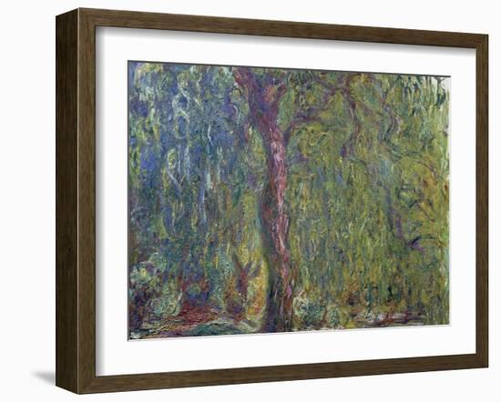 Weeping Willow, C. 1919-Claude Monet-Framed Giclee Print