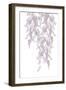 Weeping Willow Mauve Splash 1-Urban Epiphany-Framed Art Print