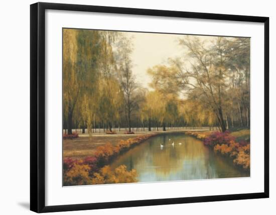 Weeping Willow-Diane Romanello-Framed Art Print