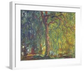 Weeping Willow-Claude Monet-Framed Premium Giclee Print