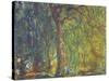 Weeping Willow-Claude Monet-Stretched Canvas