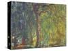 Weeping Willow-Claude Monet-Stretched Canvas