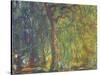 Weeping Willow-Claude Monet-Stretched Canvas