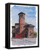 Weeping Window The Silk Mill Derby-Kirstie Adamson-Framed Stretched Canvas
