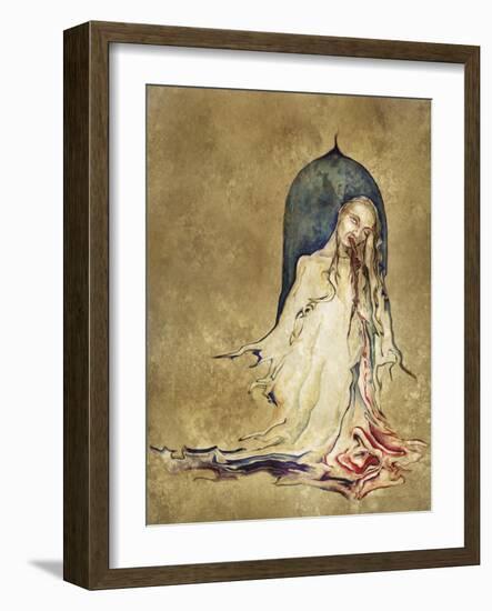Weeping Woman-Patricia Dymer-Framed Giclee Print