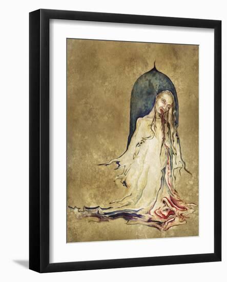 Weeping Woman-Patricia Dymer-Framed Giclee Print