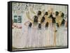 Weeping Women in a Funeral Procession, from the Tomb-Chapel of Ramose Vizier and Governor of Thebes-null-Framed Stretched Canvas