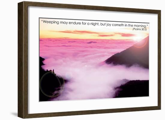 Weeping-null-Framed Art Print