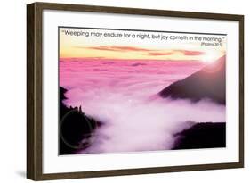 Weeping-null-Framed Art Print