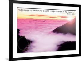 Weeping-null-Framed Art Print