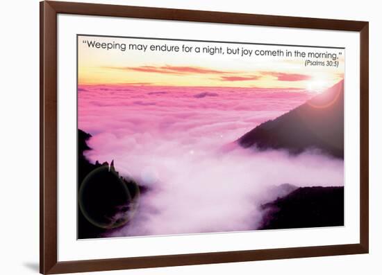 Weeping-null-Framed Art Print