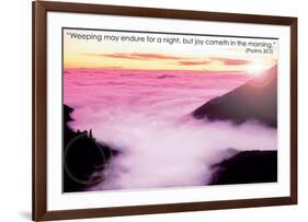 Weeping-null-Framed Art Print