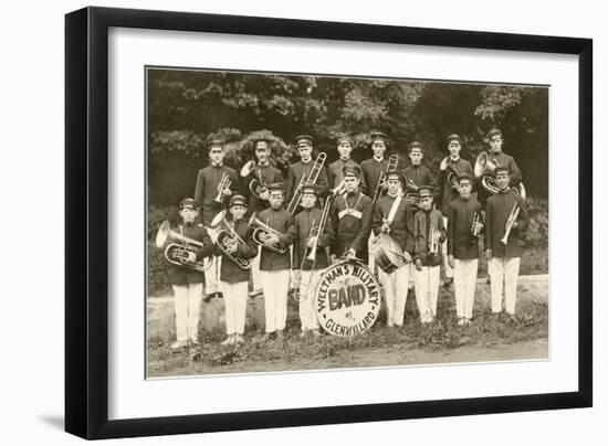 Weetman's Military Band-null-Framed Art Print