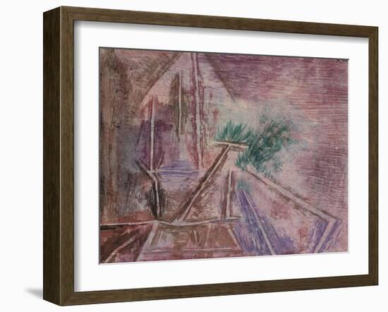 Wege Im Sand Ii-Paul Klee-Framed Giclee Print