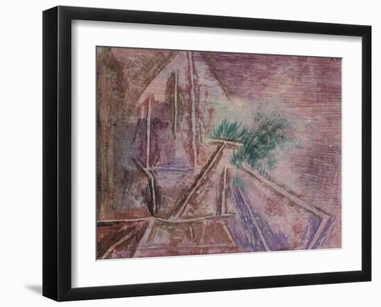 Wege Im Sand Ii-Paul Klee-Framed Giclee Print