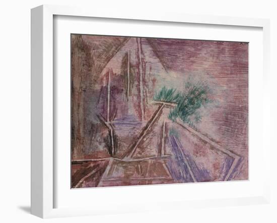 Wege Im Sand Ii-Paul Klee-Framed Giclee Print