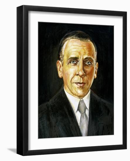 Wegener, Alfred Lothar-null-Framed Giclee Print