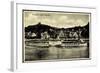 Wehlen Elbe, Sächs. Schweiz, Dampfer Dresden, Ort-null-Framed Giclee Print