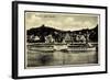 Wehlen Elbe, Sächs. Schweiz, Dampfer Dresden, Ort-null-Framed Giclee Print