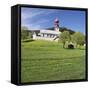 Wehrkirche Church, Urach, Urachtal Valley in Spring, Black Forest, Baden Wurttemberg, Germany-Markus Lange-Framed Stretched Canvas