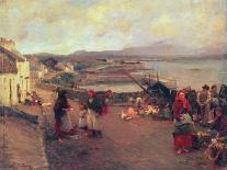 A Connemara Village - the Way to the Harbour, 1898-Wei-Ch'Ih I-Seng-Stretched Canvas