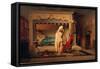Weiblicher Akt vor König Kandaules. 1859-Jean-Léon Gérome-Framed Stretched Canvas