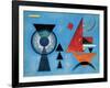 Weiches Hart-Wassily Kandinsky-Framed Art Print