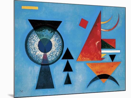 Weiches Hart-Wassily Kandinsky-Mounted Art Print