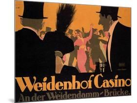 Weidenhof Casino, 1913-Ernst Lübbert-Mounted Giclee Print