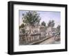 Weigh Locks On Penn Canal-Stanton Manolakas-Framed Premium Giclee Print