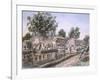 Weigh Locks On Penn Canal-Stanton Manolakas-Framed Giclee Print