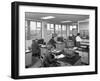 Weighbridge Office Scene, Spillers Foods, Gainsborough, Lincolnshire, 1961-Michael Walters-Framed Photographic Print