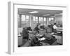 Weighbridge Office Scene, Spillers Foods, Gainsborough, Lincolnshire, 1961-Michael Walters-Framed Photographic Print